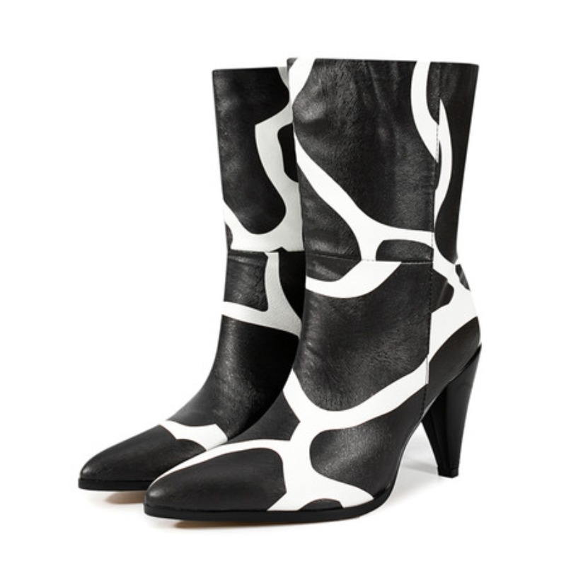 Ethnic Fashion Runway - Tacchi a spillo bicolore Pull On