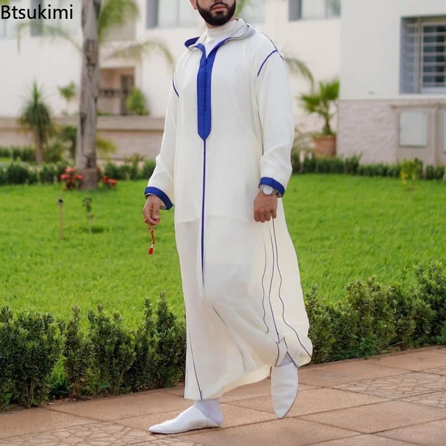 Ethnic Fashion Pakistan - 2026 Moda musulmana da uomo Abaya