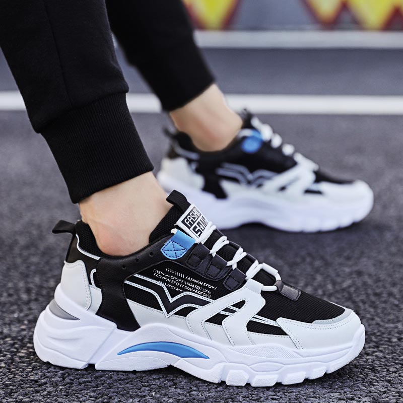 Ethnic Fashion Uk - Big Size Chunky altezza uomo Sneakers