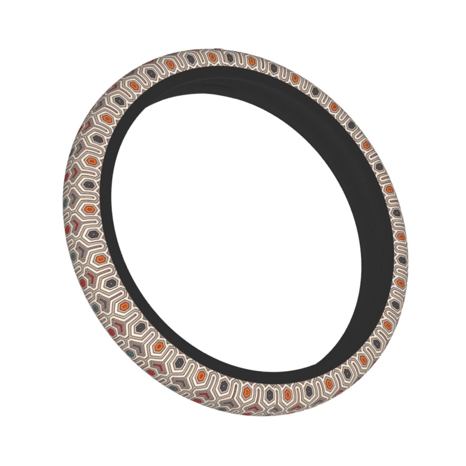 Ethnic Fashion Hub - Coprivolante per auto con motivo geometrico