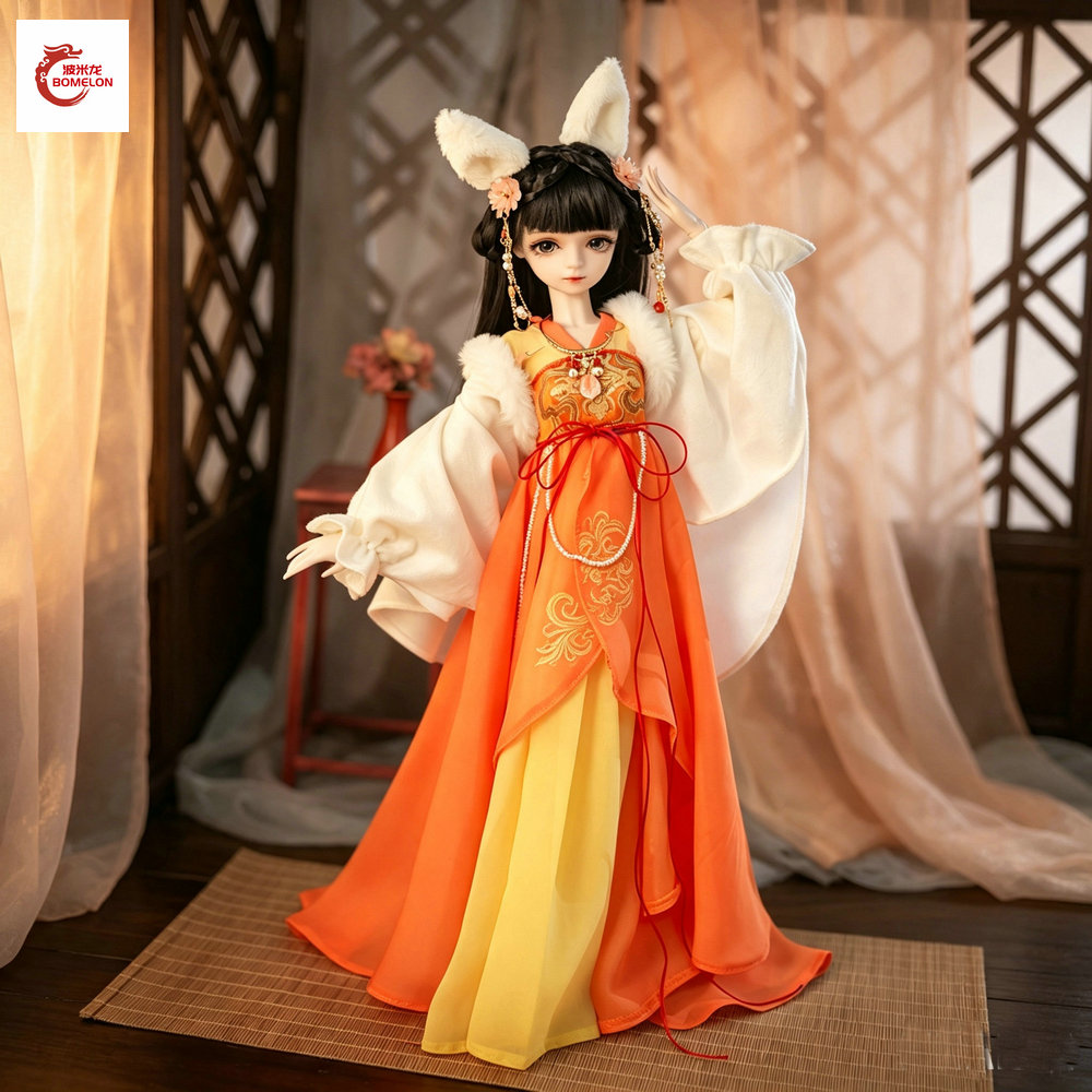 Ethnic Fashion Girls - Bambole BJD fatte a mano 1/3,