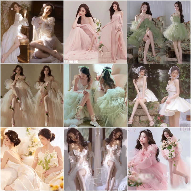 Ethnic Fashion Shoot - Costume Fotografico Primaverile in Stile Coreano
