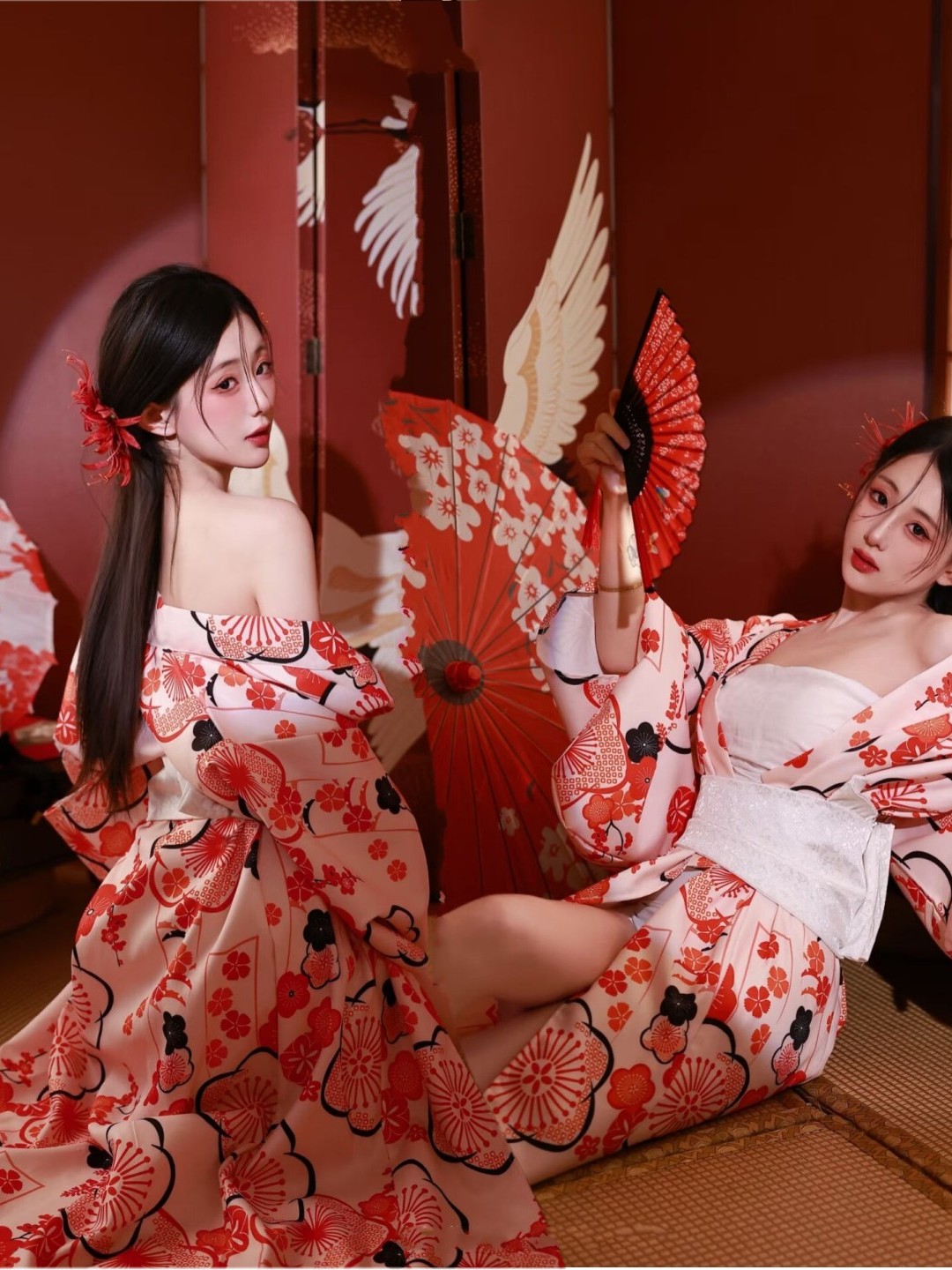 Ethnic Fashion Shoot - Abito da bagno in stile giapponese