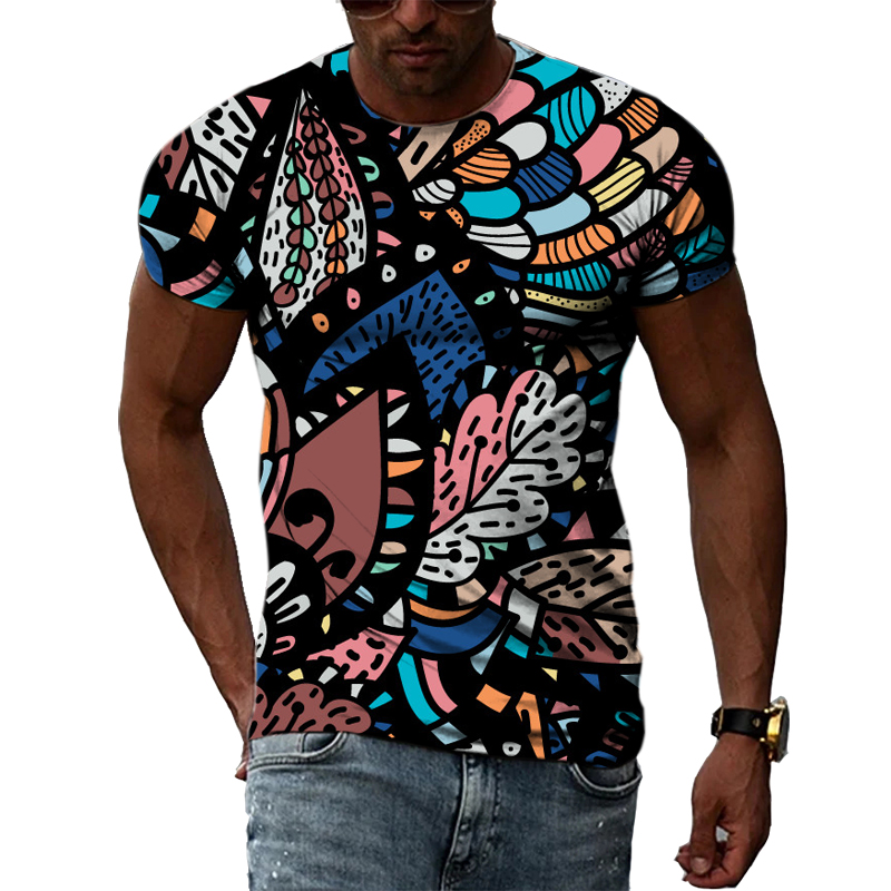 Men'S Ethnic Fashion Trends - New 3D Fashion etnico colorato modello