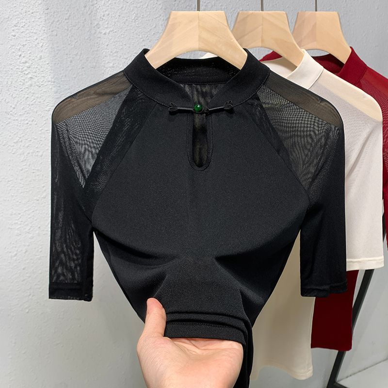 T-shirt a maniche corte in ret - Ethnic Chic Fashion recensione e prezzo