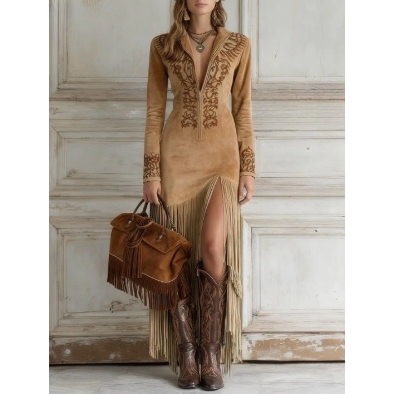 Abito Autunnale da Donna Retrò - Ethnic Chic Fashion recensione e prezzo