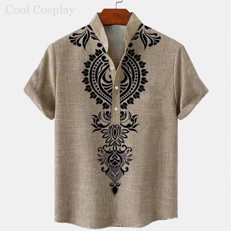 Camicia Henley Retrò da Uomo c - Ethnic Fashion For Men recensione e prezzo