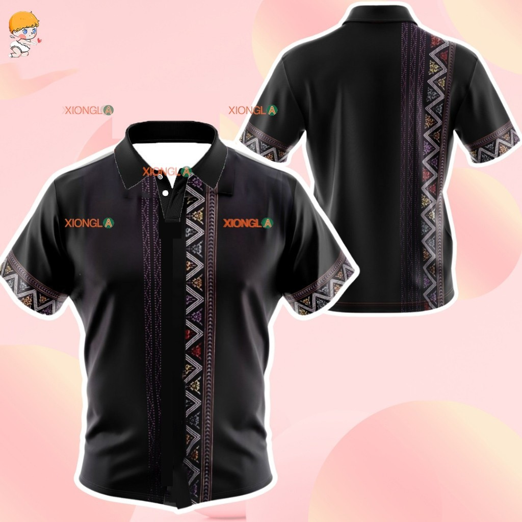 Polo da uomo con stampa batik  - Ethnic Fashion For Men recensione e prezzo