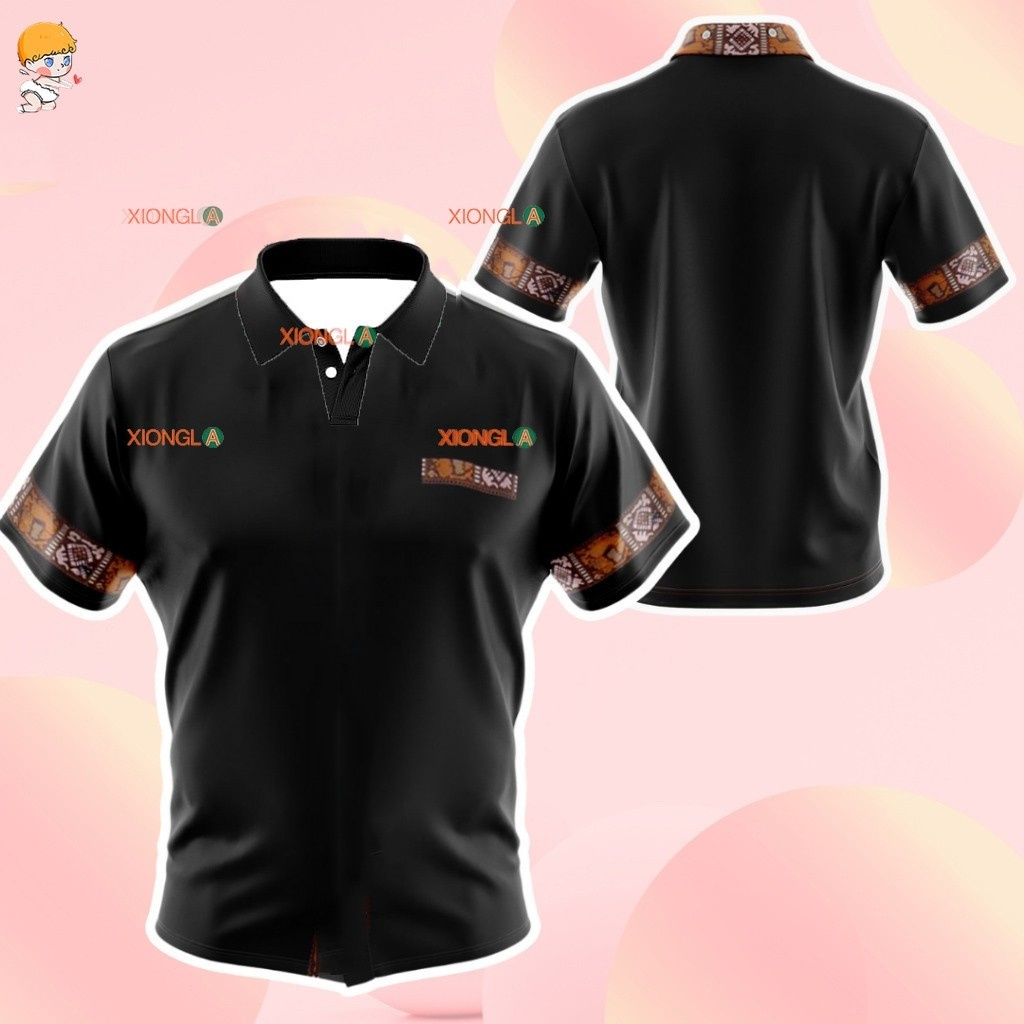 Polo da uomo con stampa batik  - Ethnic Fashion For Men recensione e prezzo