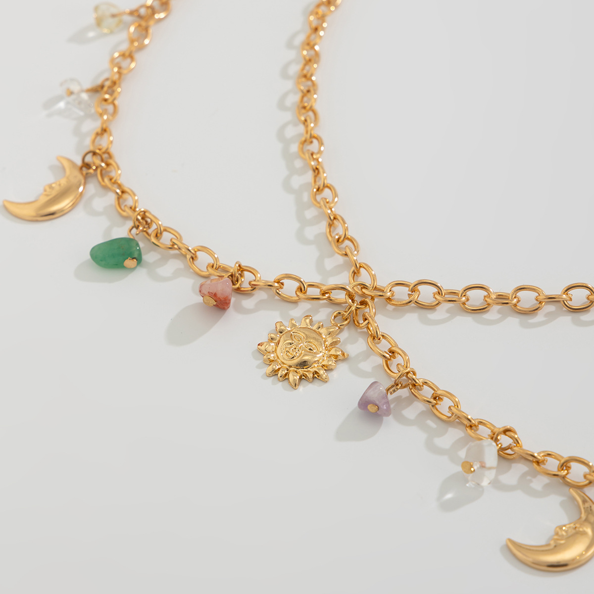 Boho Star Moon Sun Ciondolo Ca - Ethnic Fashion Girls recensione e prezzo