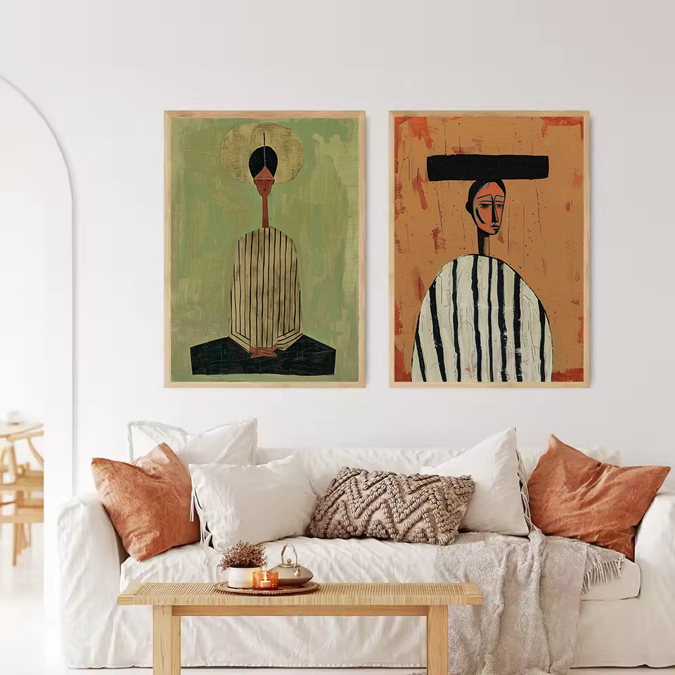 Quadro su Tela con Ritratto As - Ethnic Contemporary Fashion recensione e prezzo