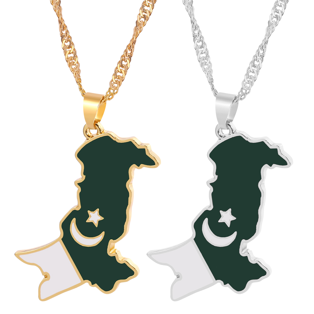 Collana con ciondolo bandiera  - Ethnic Fashion Pakistan recensione e prezzo