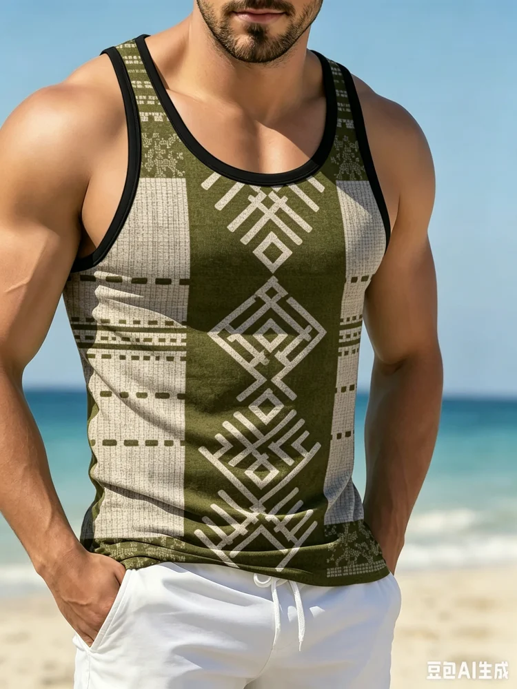 Canotta Uomo Vintage Etnica Ge - Men'S Ethnic Fashion Trends recensione e prezzo