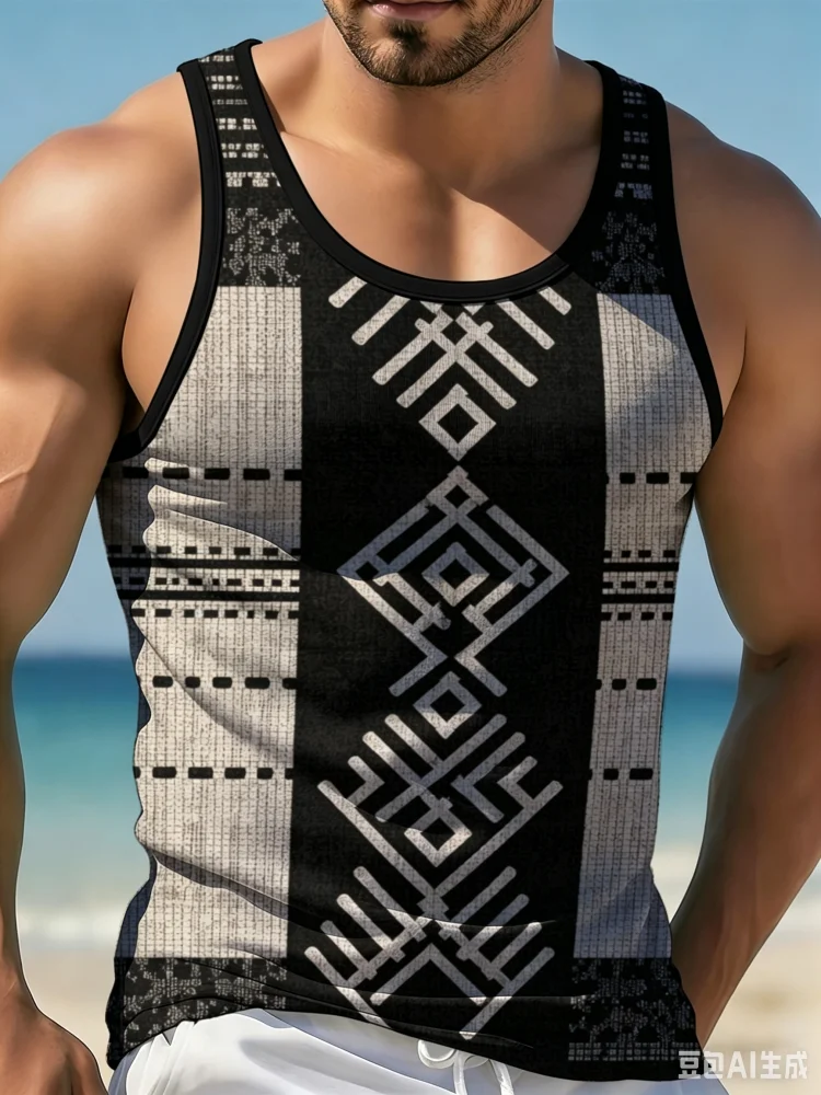 Canotta Uomo Vintage Etnica Ge - Men'S Ethnic Fashion Trends recensione e prezzo
