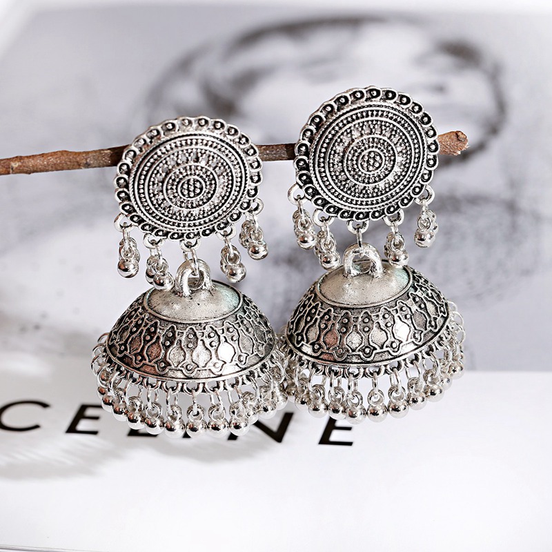 Campane di colore argento etni - Ethnic Indian Fashion recensione e prezzo