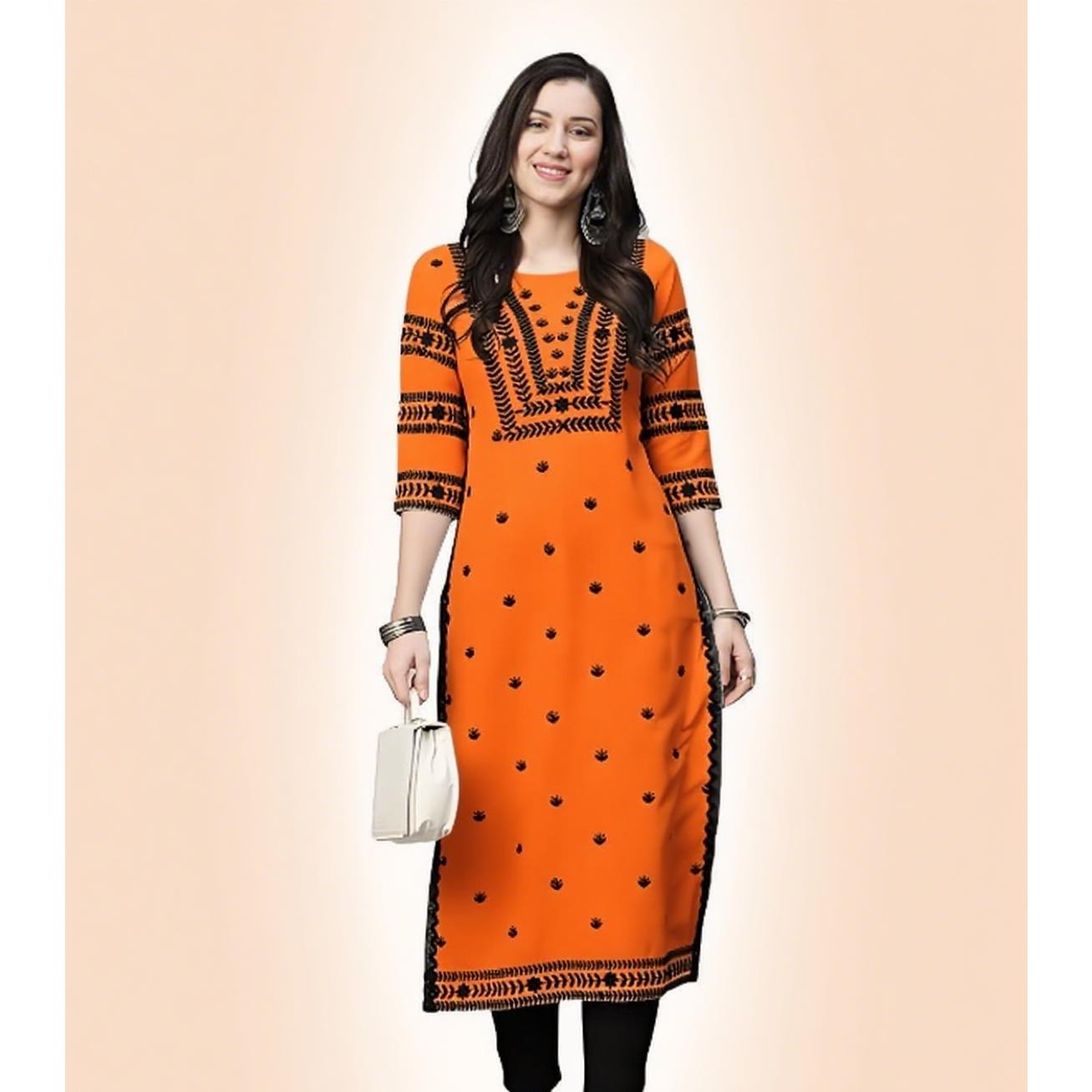 Musulmano Kurt Flowers Moda do - Ethnic Fashion Kurtis recensione e prezzo