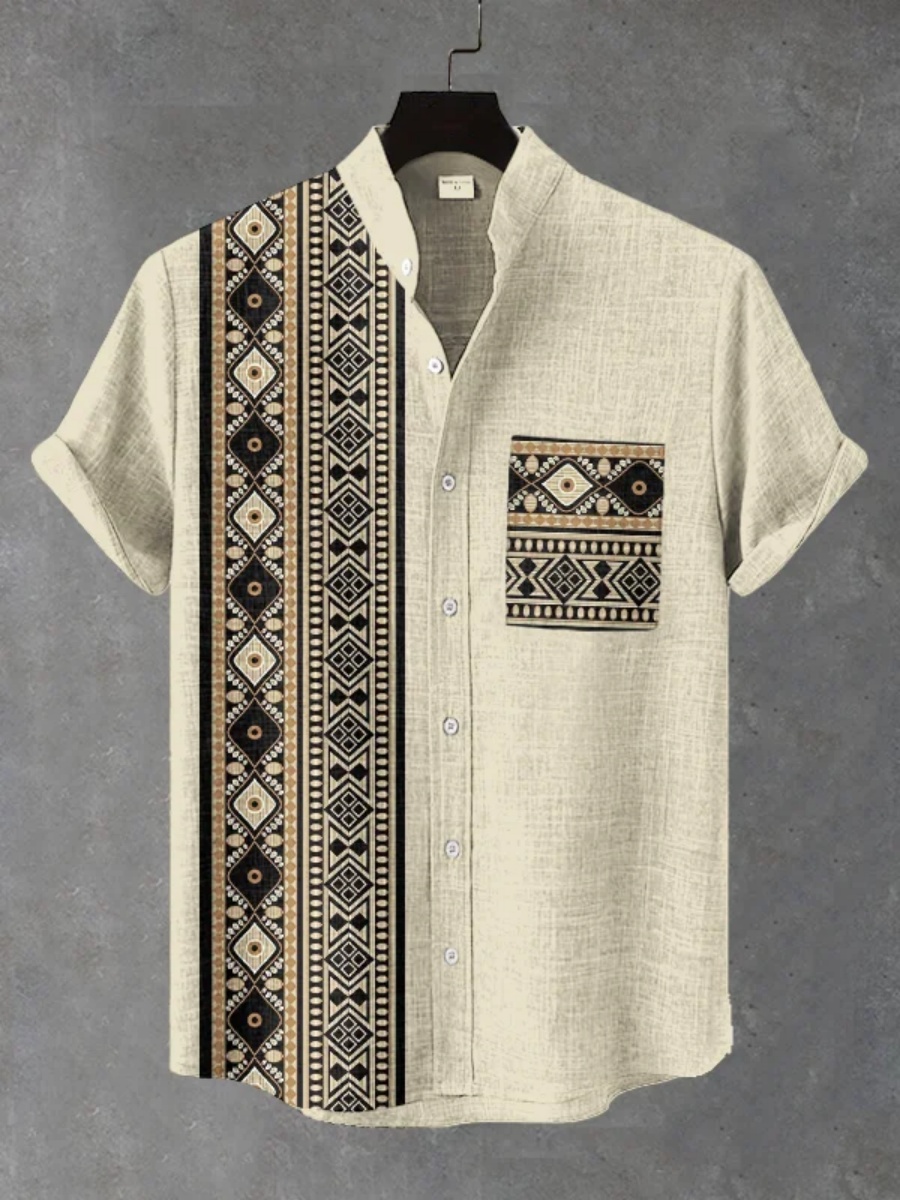 Camicia a Maniche Corte da Uom - Men'S Ethnic Fashion Trends recensione e prezzo