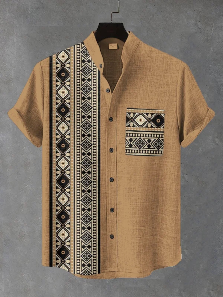Camicia a Maniche Corte da Uom - Men'S Ethnic Fashion Trends recensione e prezzo