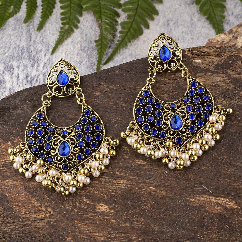 Orecchini con perline di riso  - Ethnic Indian Fashion recensione e prezzo