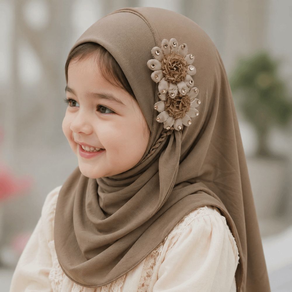 Hijab per Bambine con Motivi F - Ethnic Fashion Girls recensione e prezzo