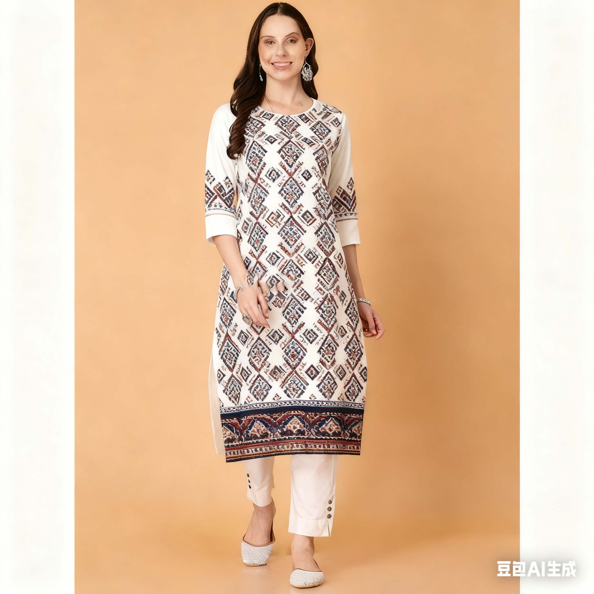 Stile nazionale Kurt Moda donn - Ethnic Fashion Kurtis recensione e prezzo